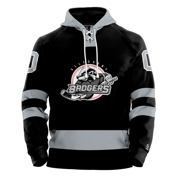 Allegheny Badgers Adult 2025 Sublimated Retro Hoodie